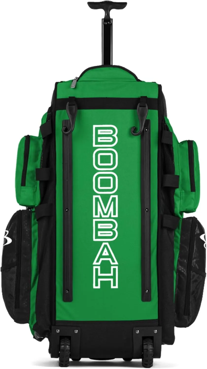 Boombah Superpack XL Rolling Bat Bag - 36" x 16" x 23.5" - Multiple Colors - Wheeled Version