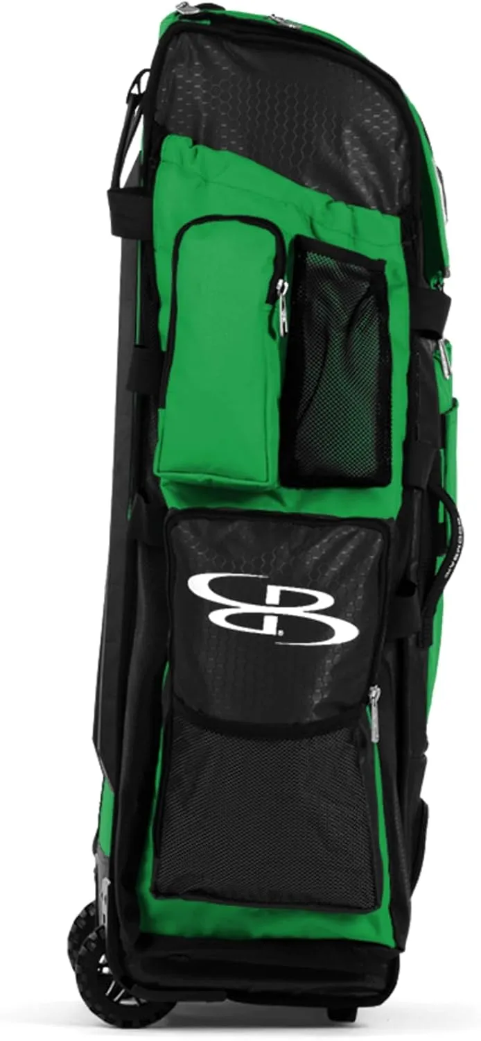 Boombah Superpack XL Rolling Bat Bag - 36" x 16" x 23.5" - Multiple Colors - Wheeled Version