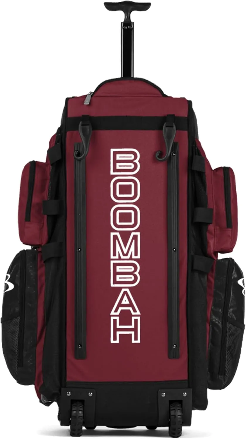 Boombah Superpack XL Rolling Bat Bag - 36" x 16" x 23.5" - Multiple Colors - Wheeled Version