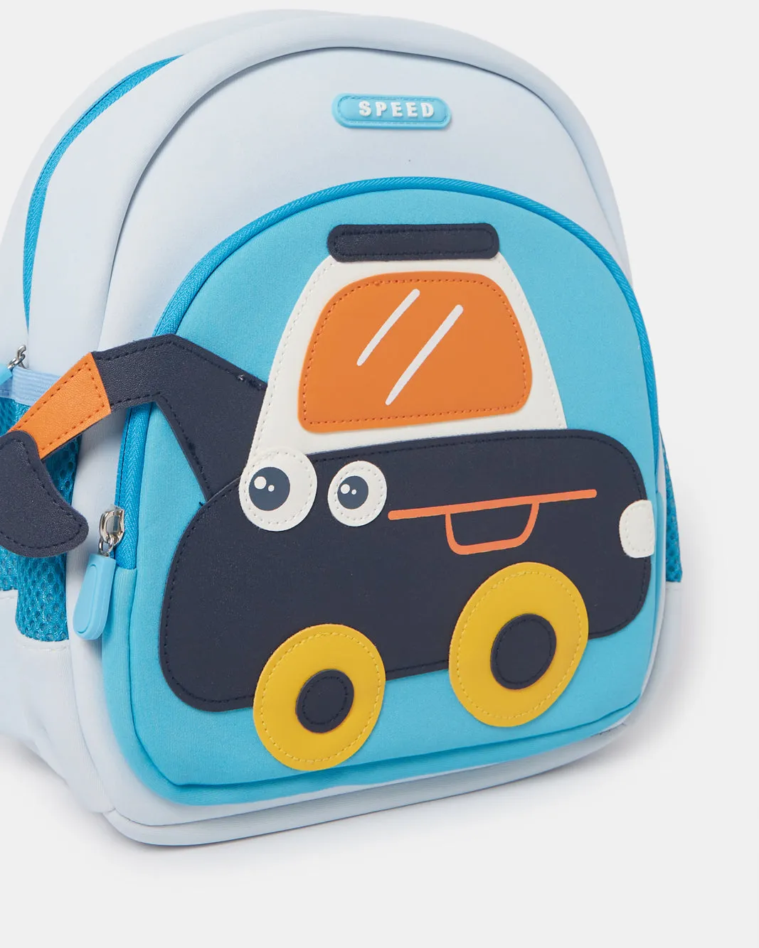 Boys Blue Embellished Backpack
