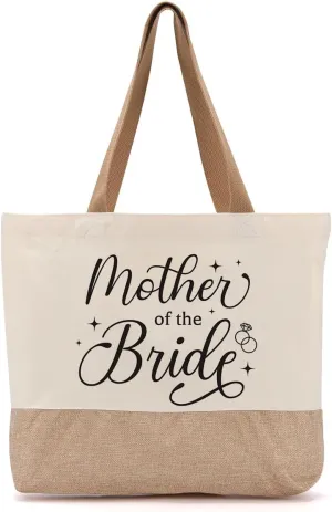 Bride Bags Engagement Mother of the Bride Gifts Tote Bag for Women
