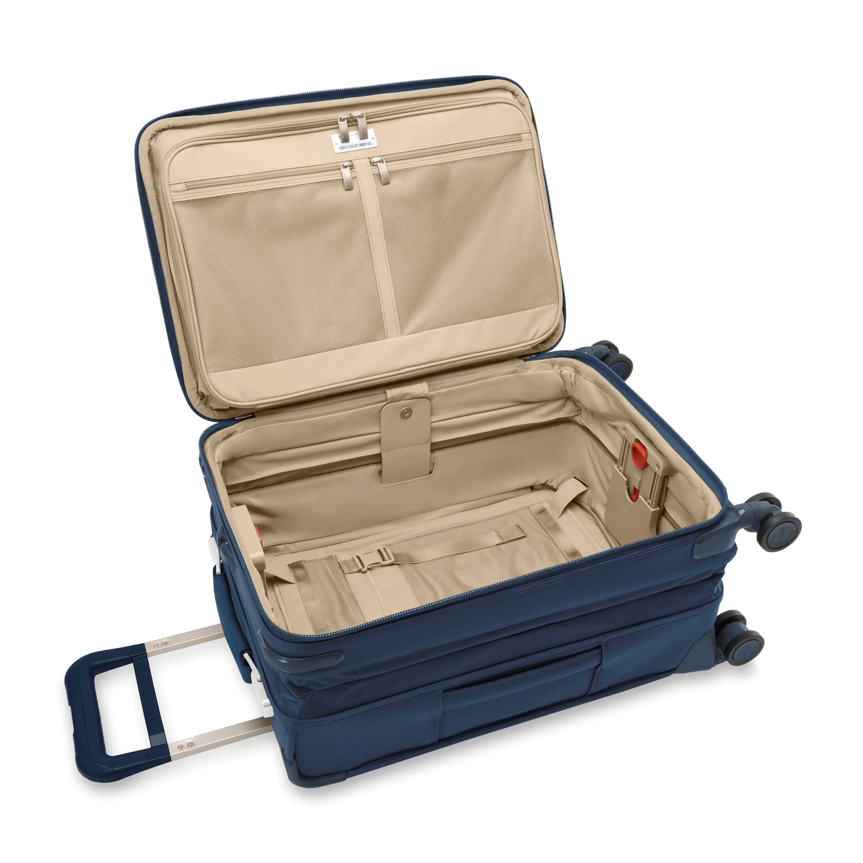 Briggs & Riley Baseline Essential 22" Carry-On Softside Spinner with Suiter (Free Monogram)- BLU122CXSP