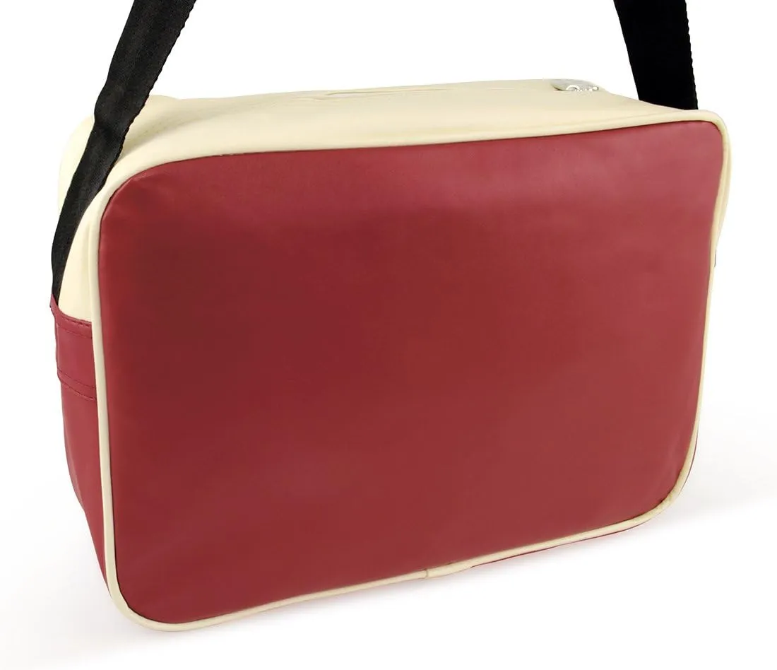 BRISA VW Collection - Volkswagen Shoulder Travel Messenger Bag with VW T1 Bus Campervan Motif