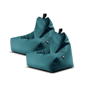 Brushed Suede B-Bag Bundle - Teal