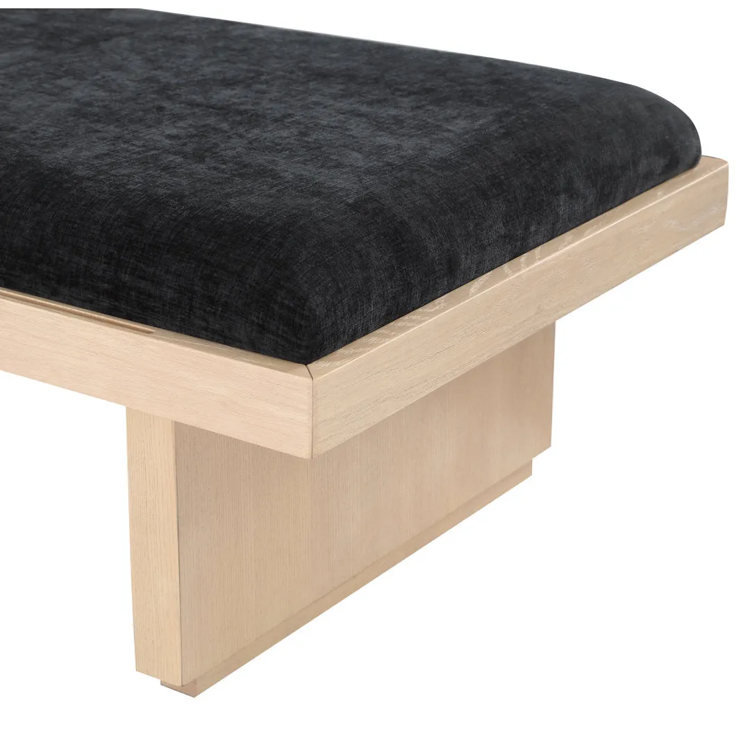 Bryaunna Chenille Fabric Upholstered Bench Wade Logan®