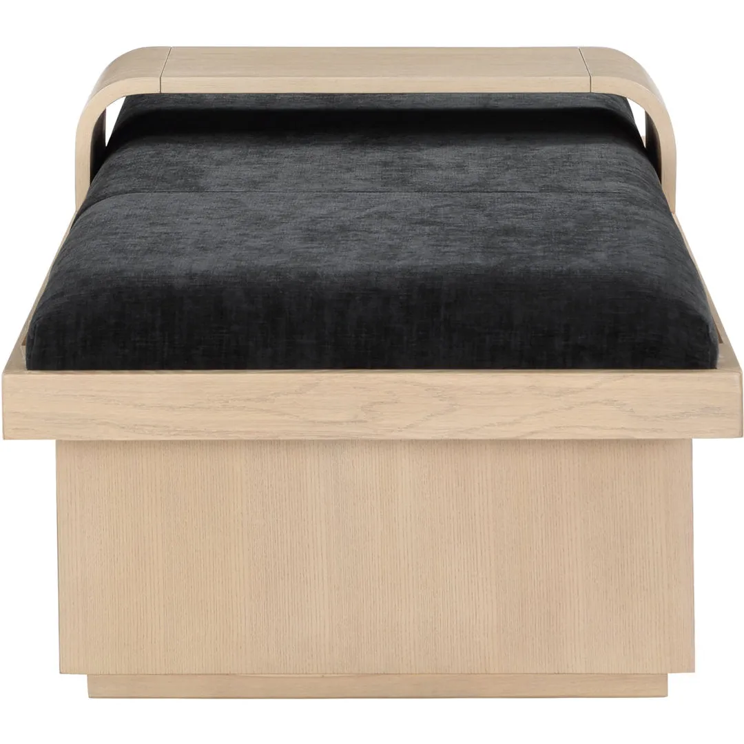 Bryaunna Chenille Fabric Upholstered Bench Wade Logan®
