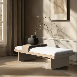 Bryaunna Chenille Fabric Upholstered Bench Wade Logan®