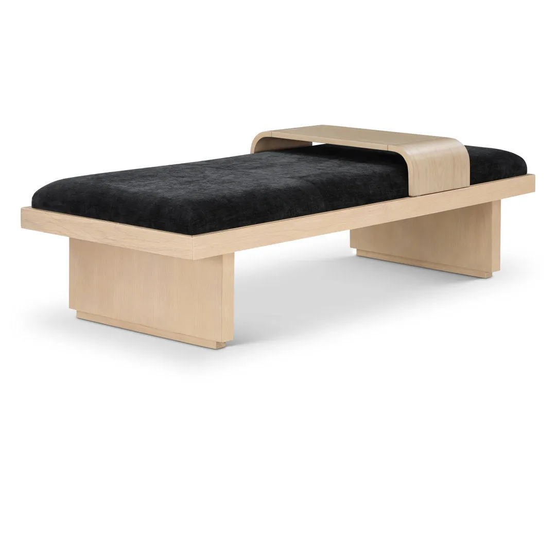 Bryaunna Chenille Fabric Upholstered Bench Wade Logan®