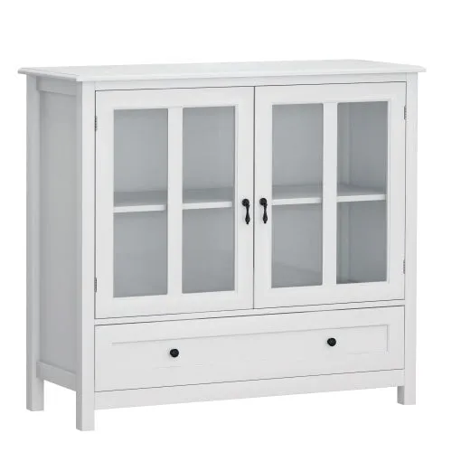 Buffet Lockers With Double-glazed Doors And Unique Bell Handles
