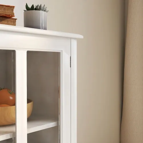 Buffet Lockers With Double-glazed Doors And Unique Bell Handles