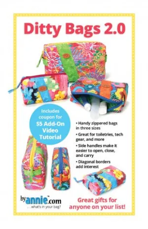 By Annie Pattern - Ditty Bags 2.0