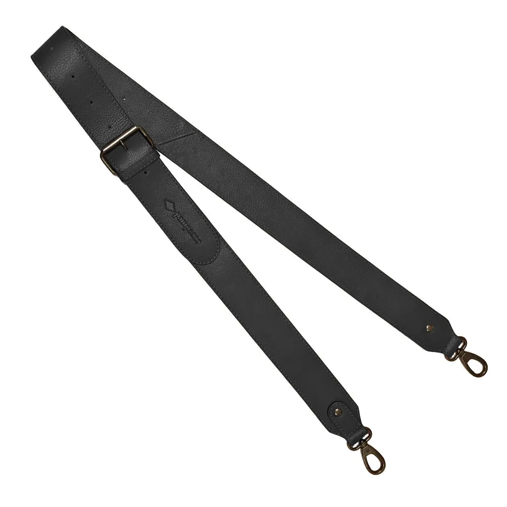 Caballero Large Travel Bag - Black Leather