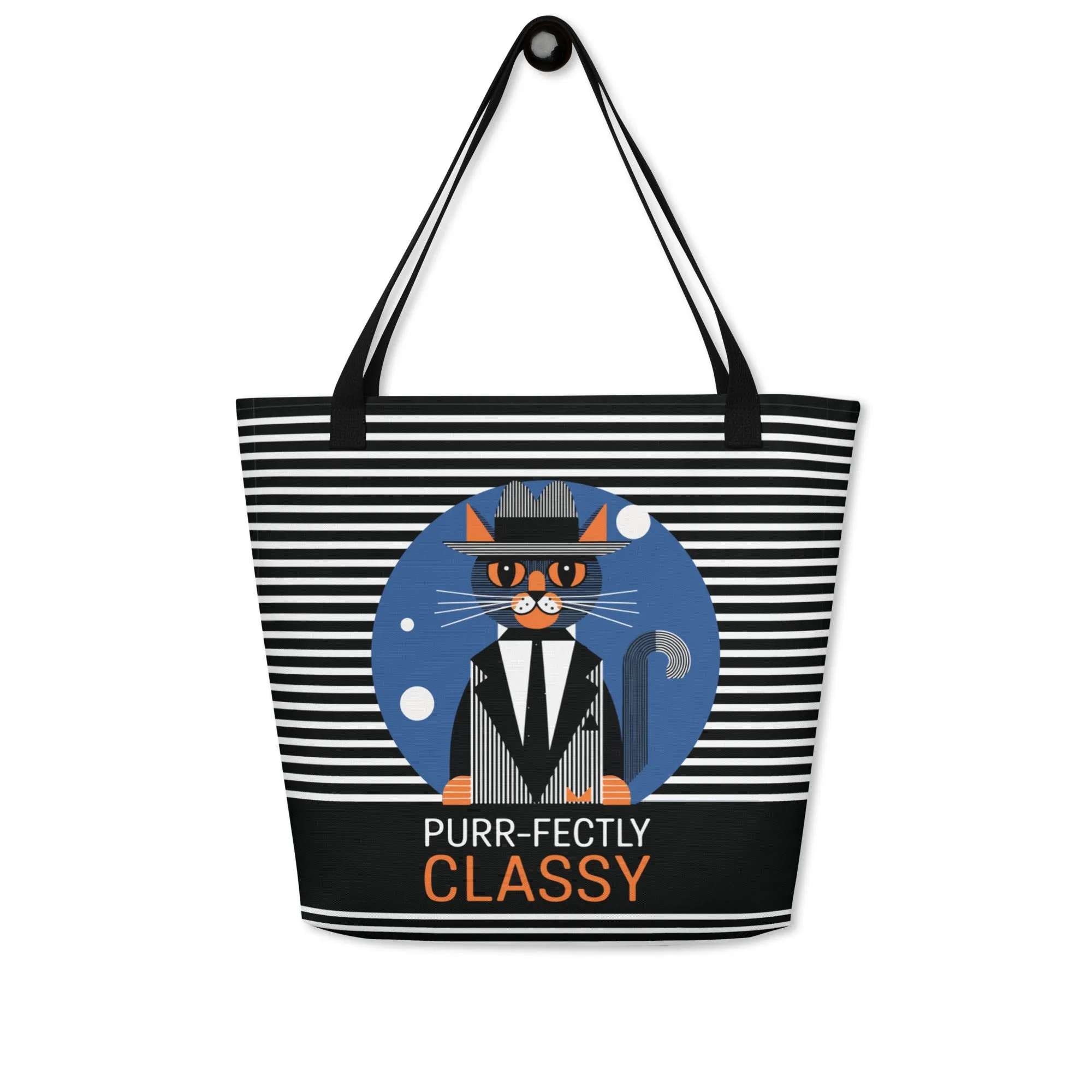 Catwalk Chic - Tote Bag for Cat Lovers
