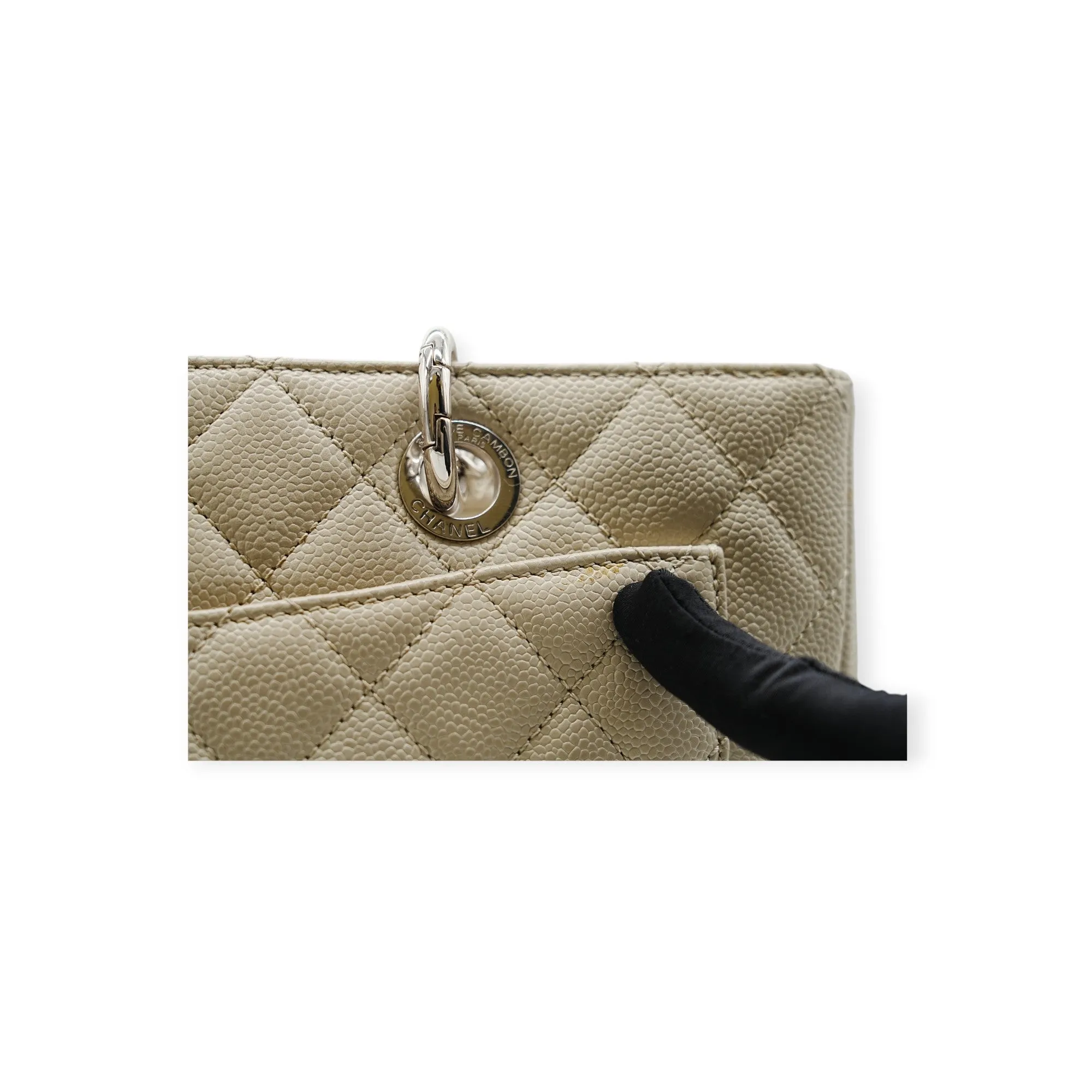 Chanel Caviar Quilted Grand Shopping Tote - '10s