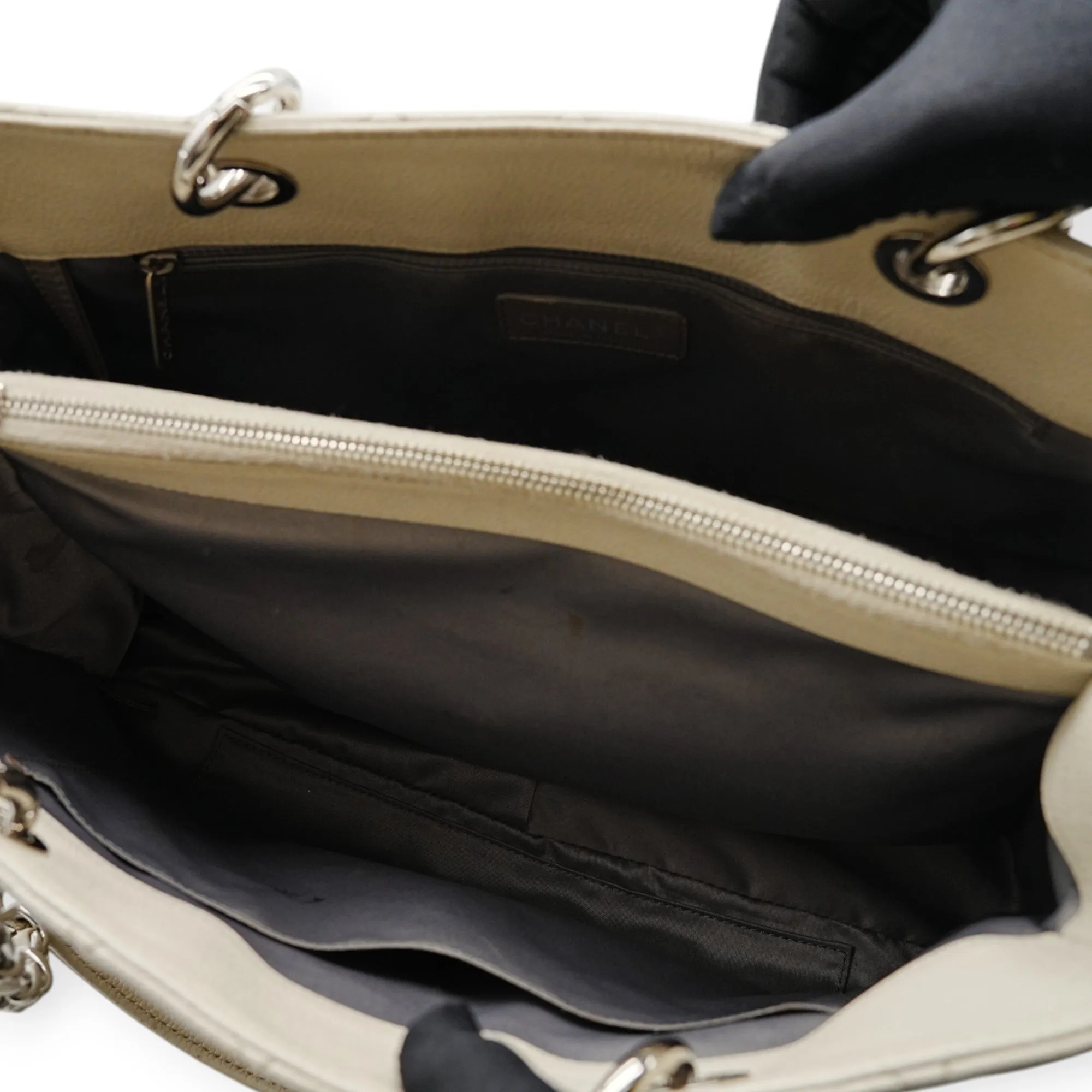 Chanel Caviar Quilted Grand Shopping Tote - '10s