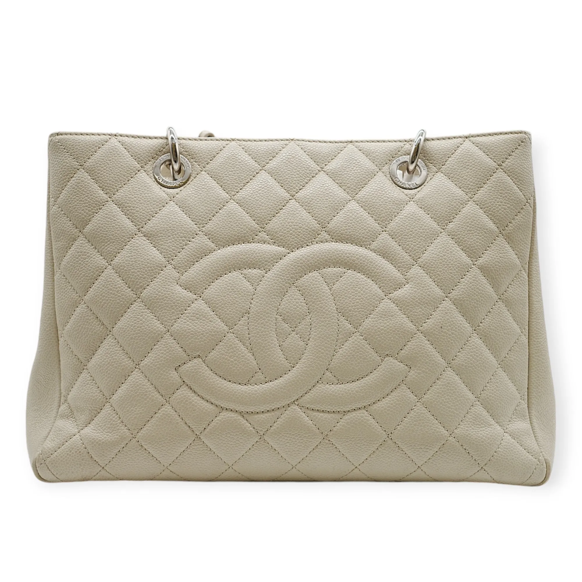 Chanel Caviar Quilted Grand Shopping Tote - '10s