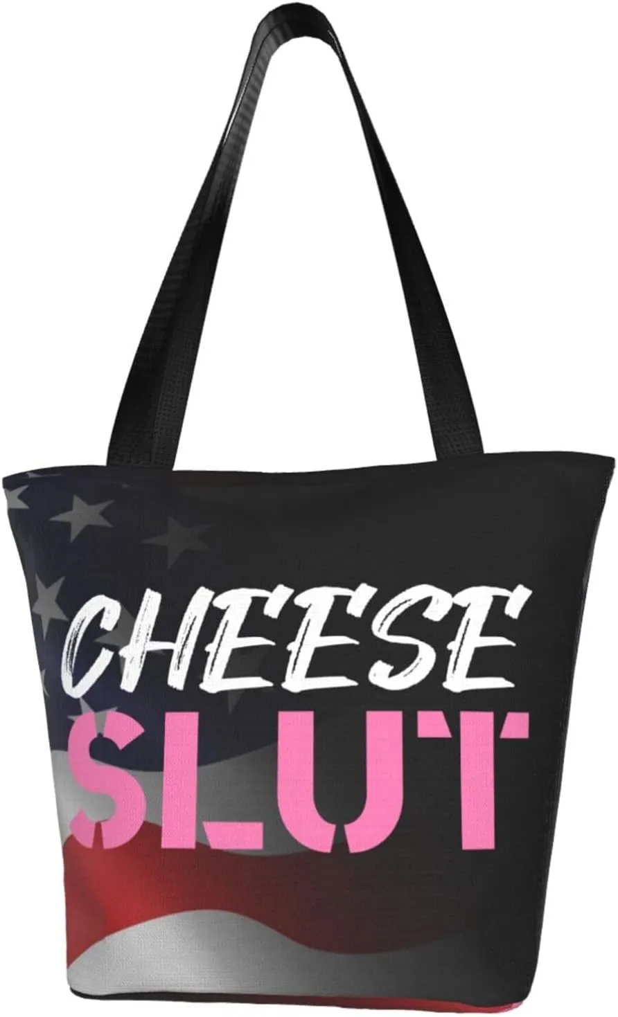 Cheese Slut Fashion Shoulder Bag Large Capacity For Man Or Woman