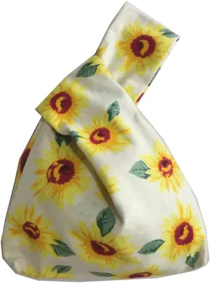 Chezi Women's Cute Pattern Knot Bag Small Size
