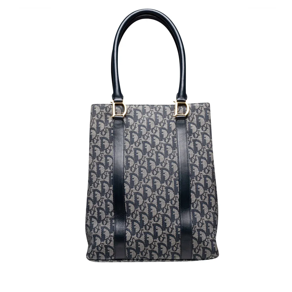 Christian Dior Trotter Tote Bag, Navy