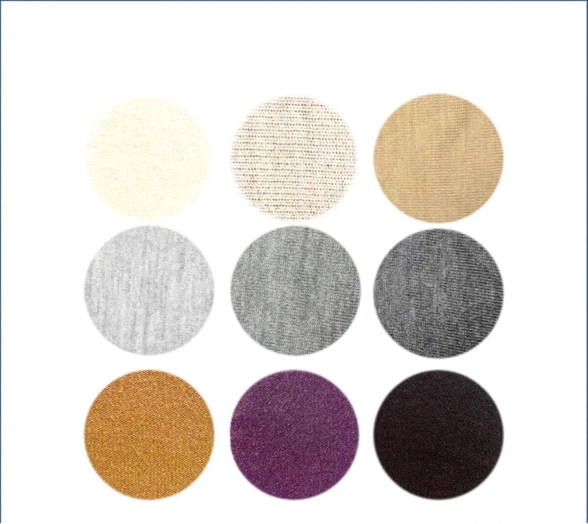 Classic 4-Inch Single Color Merino Wool Patch an Iron-on, Classic Wool Fabric Patch, DIY Clothing Patch, Durable Finish That Enhances Clothing, Bags, Hats, and Accessories. (Gray- Charcoal)