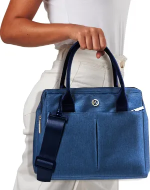 Classic Lunch Bag - Premium Stylish Insulated Lunchbox With BPA Free Lined Interior & Large Capacity - Durable Food Contact Safe Lunch Tote For Work, College & Picnics – Keeps Food Hot or Cold