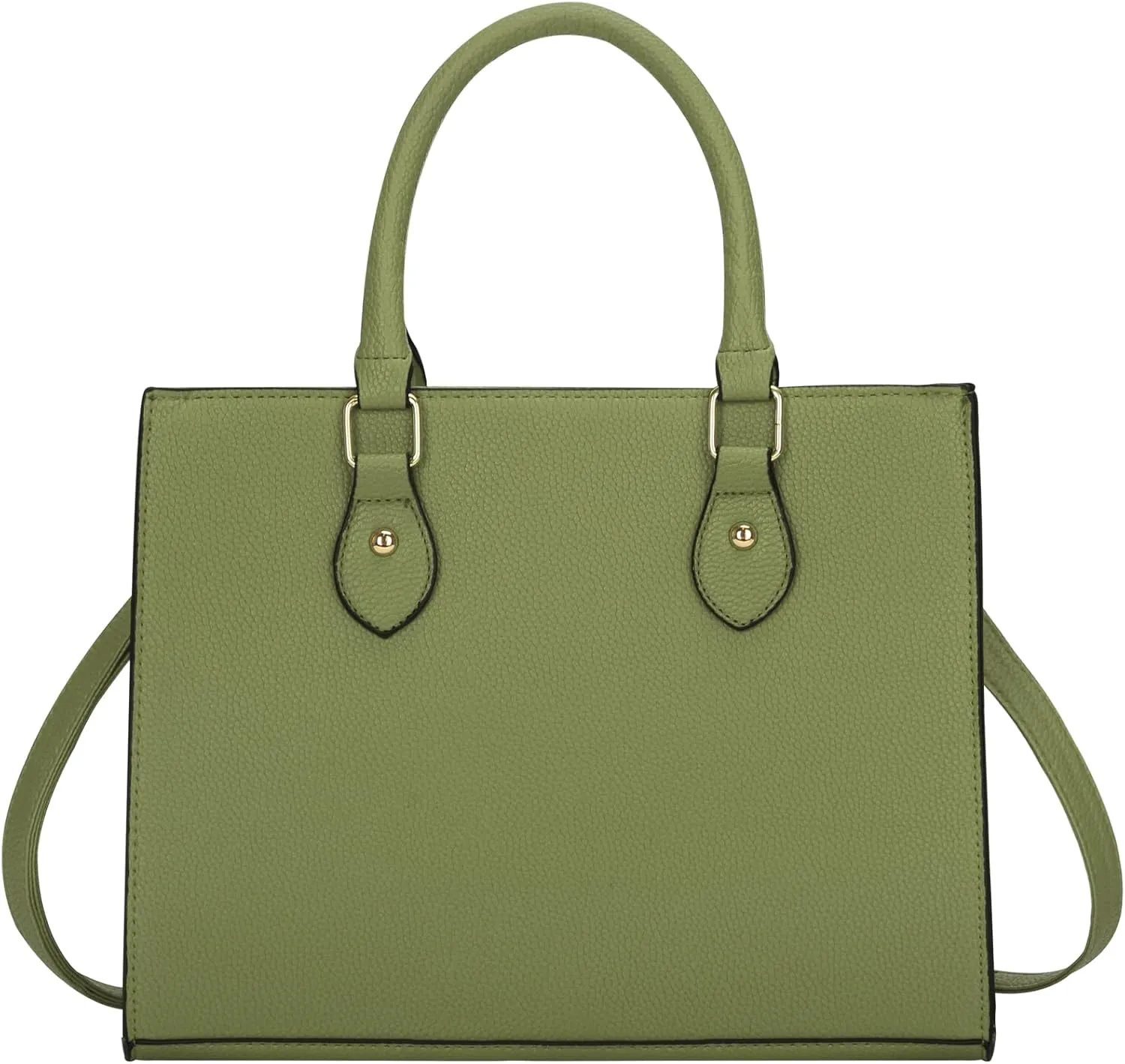 Classic Top Handle Bags with Zipper Vegan Leather Crossbody Bags Casual Tote Handbags for Women