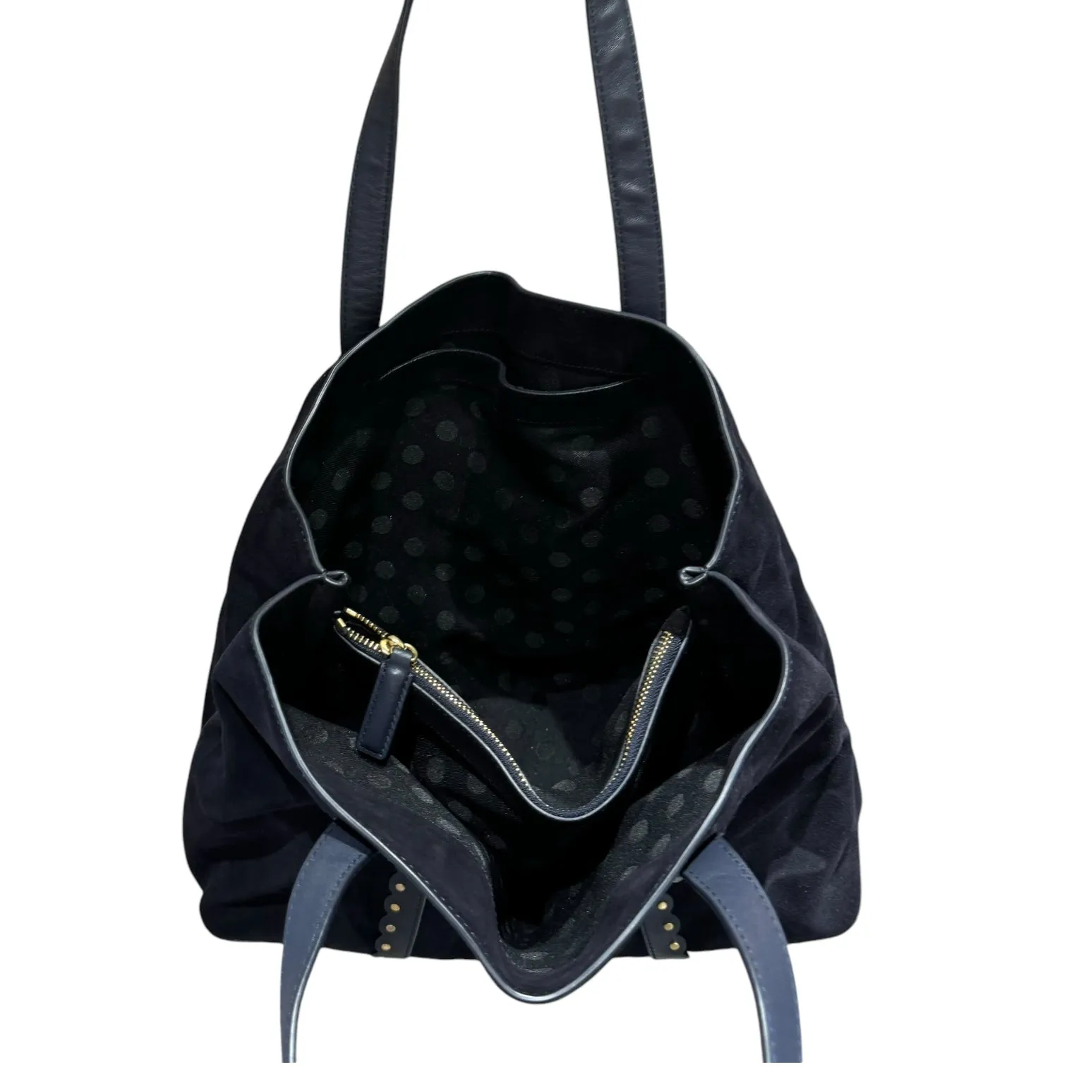 Claudie Pierlot Navy Suede Bag