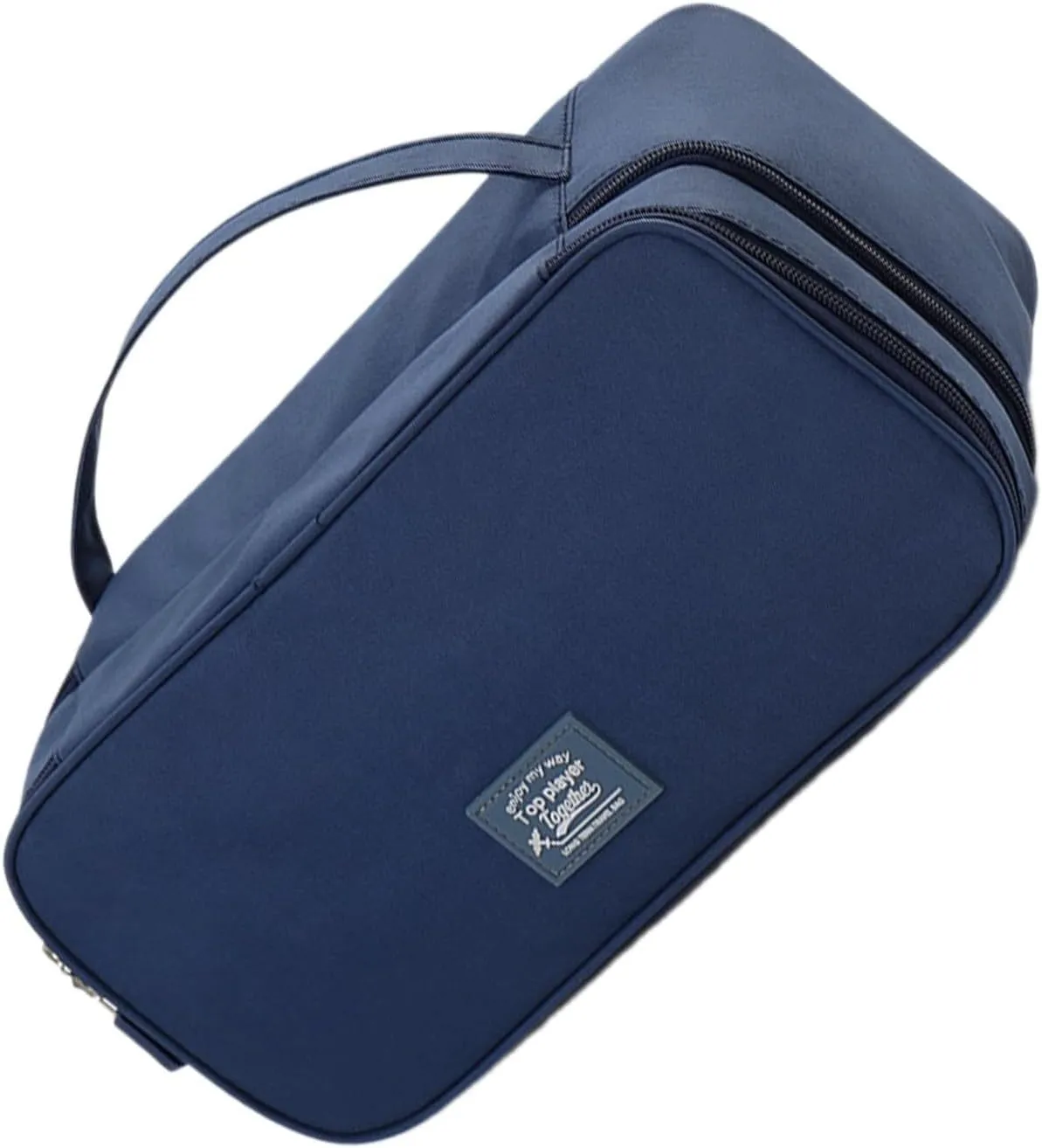 Clothes Organizer Double Layer Bra Bags Underwear Organize Storage Bag Portable Bra Packing Cube Indoor Storage Boxes Household Goods Convenience and Tidinessm,Bathroom Accessories(Blue navy)