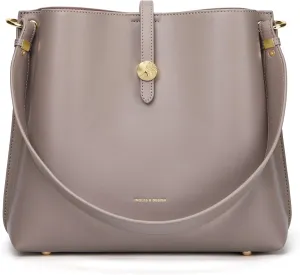 Cnoles Women Genuine Leather Designer Tote Bags Purses And Handbags For Women Fashion Ladies Top Handle Shoulder Satchel Bag