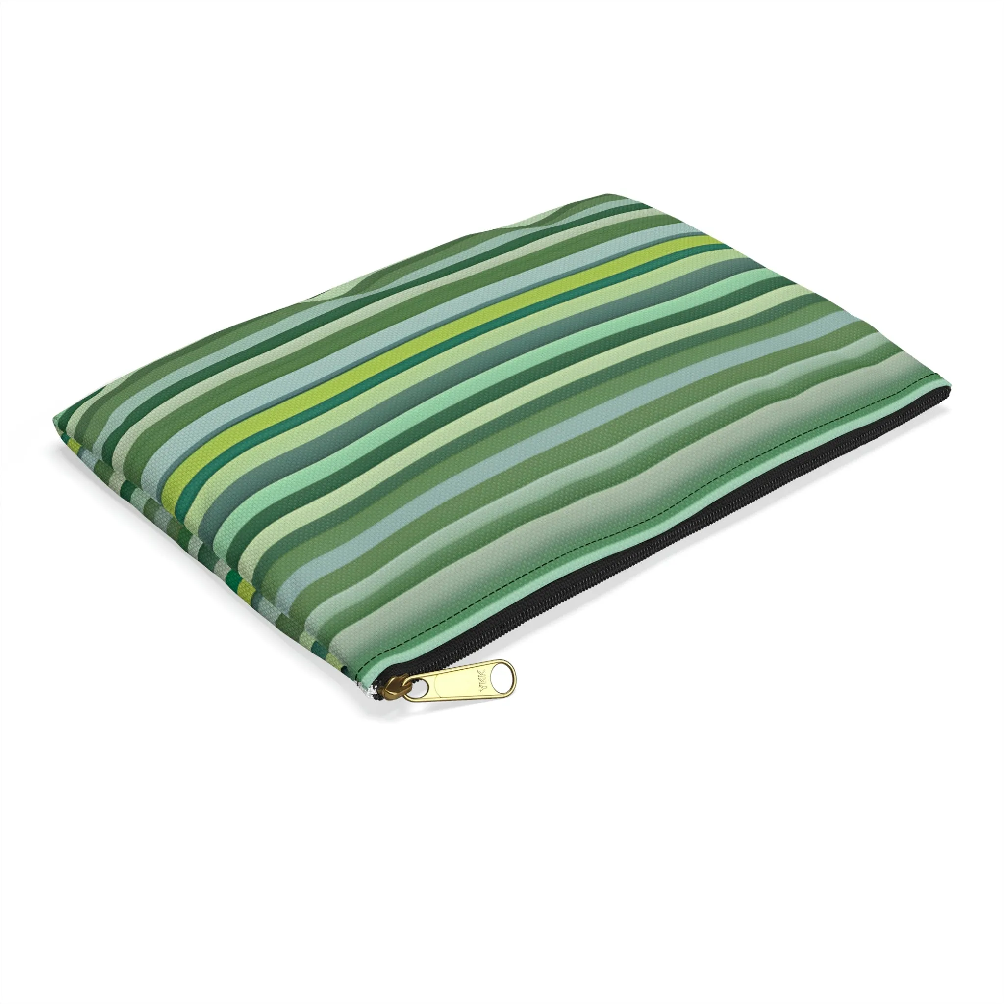 Colorful Striped Zipper Pouch: Organize Your Essentials with Style