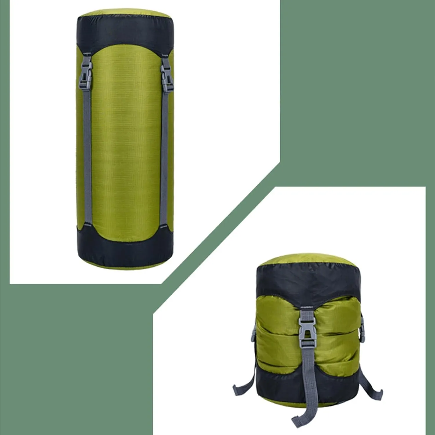 Compacts Sleep Bag Compression Sacks High Strengths Tear Sacks for Camping Hiking and Home Storage
