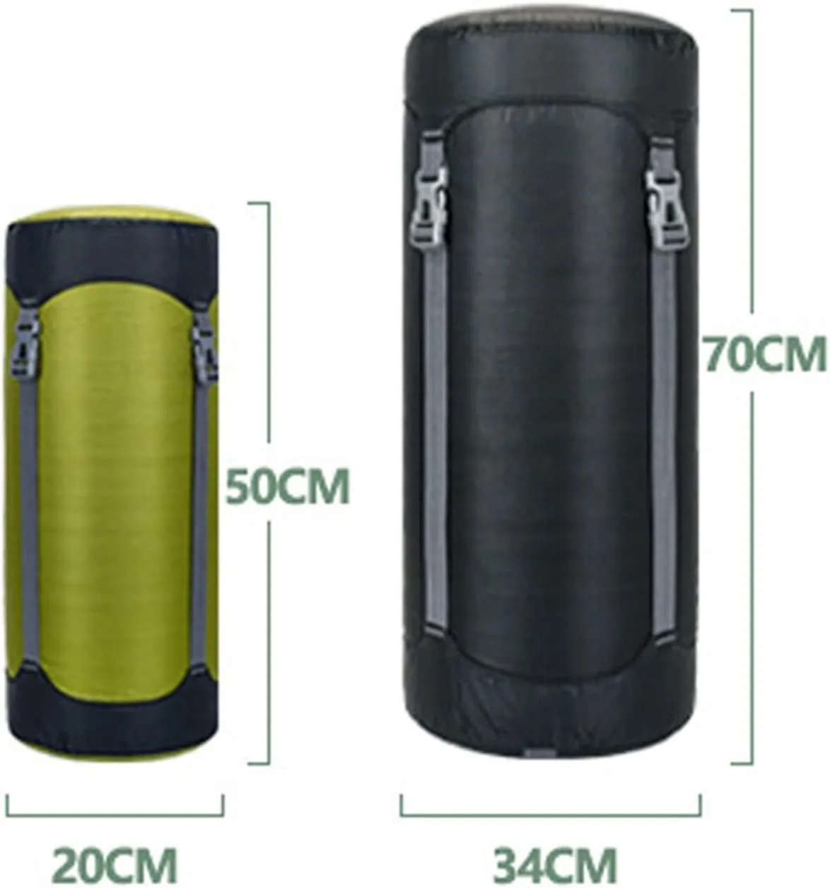 Compacts Sleep Bag Compression Sacks High Strengths Tear Sacks for Camping Hiking and Home Storage