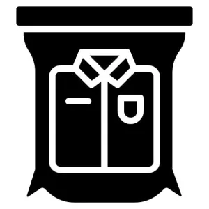 Compression Bags Glyph Icon