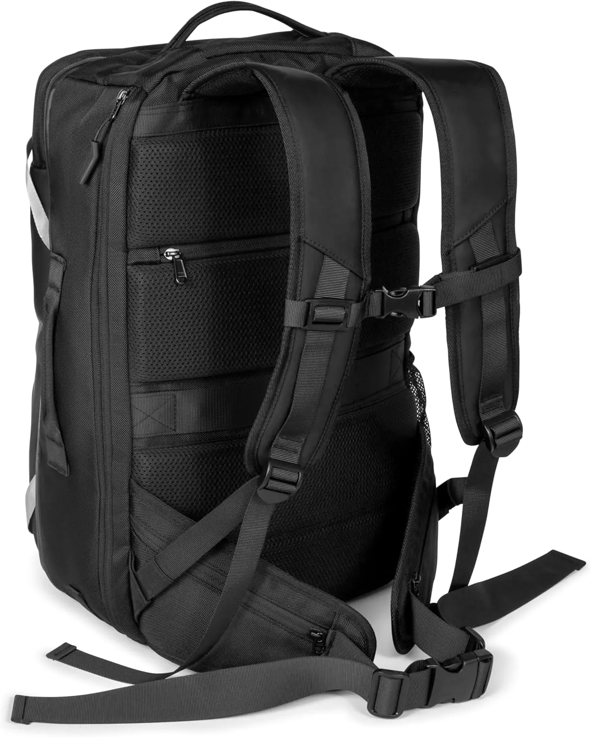 COR Surf Carry On Travel Backpack Bundle | Island Hopper Travel Backpack with Toiletry Bag and Compression Packing Cube Set (40L, Red)