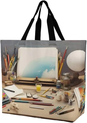 Creative Desk Crossbody Bag Women's Fashion Tote Bag Shoulder Tote Bag Versatile Travel Shoulder Bag Fitness Tote Bag for Fitness Trips Out