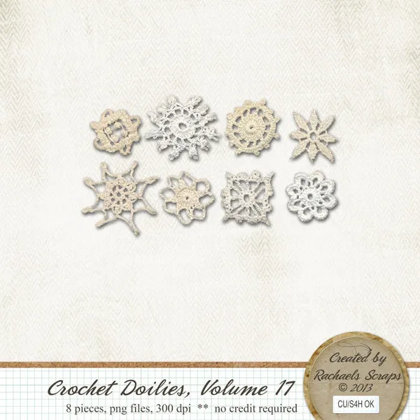 Crochet Doilies, Volume 17