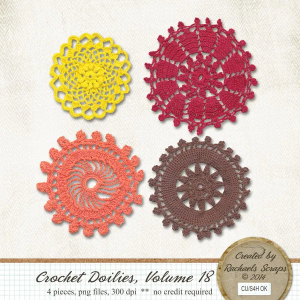 Crochet Doilies, Volume 18