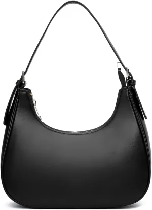 CROJUYI Small Crescent Shoulder Bags Purses for Women Retro Classic Clutch Hobo Tote Purse and Handbag Cute Crossbody Bags