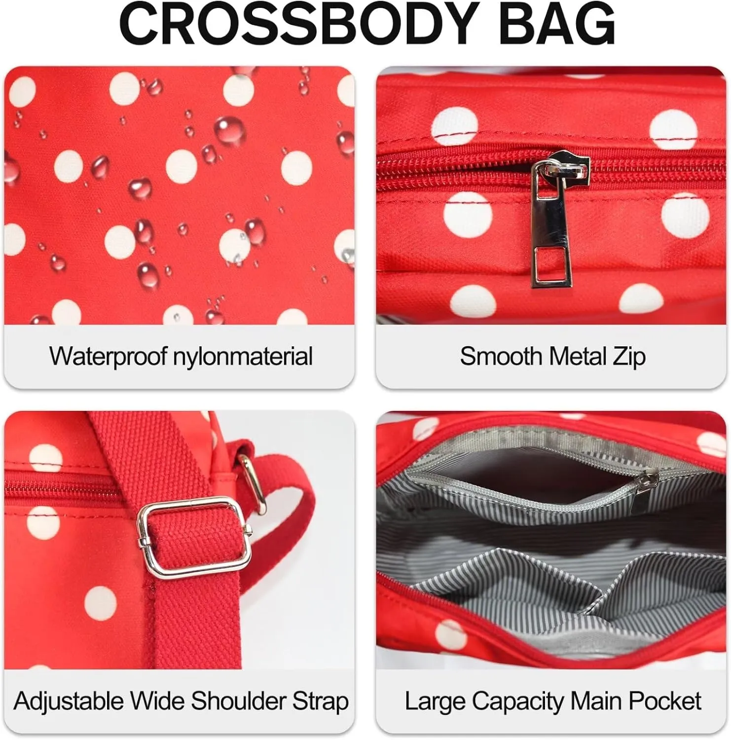Cross body Bags for Women Lightweight Mini Crossbody Bags Everyday Bag Small Purses Travel Shoulder Bag Ladies Handbags