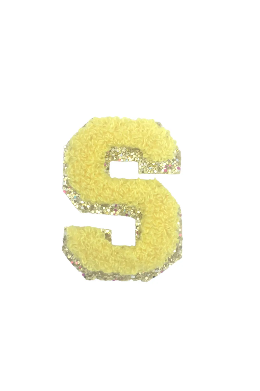 Custom Letters for cosmetic bags - Sunshine Yellow