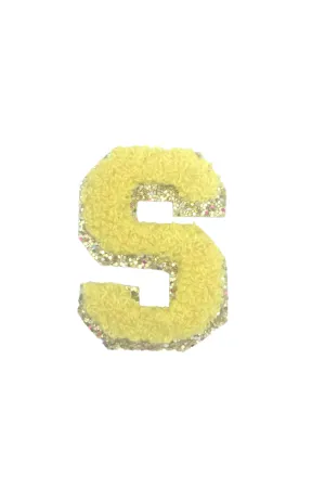 Custom Letters for cosmetic bags - Sunshine Yellow