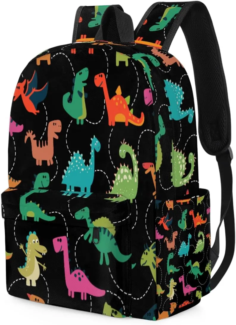 Cute Dinosaur Kids Backpack for Boys Girls Animal Pattern Preschool Toddler Backpack Kindergarten Nursery Bookbag Travel Children Lightweight School Bag