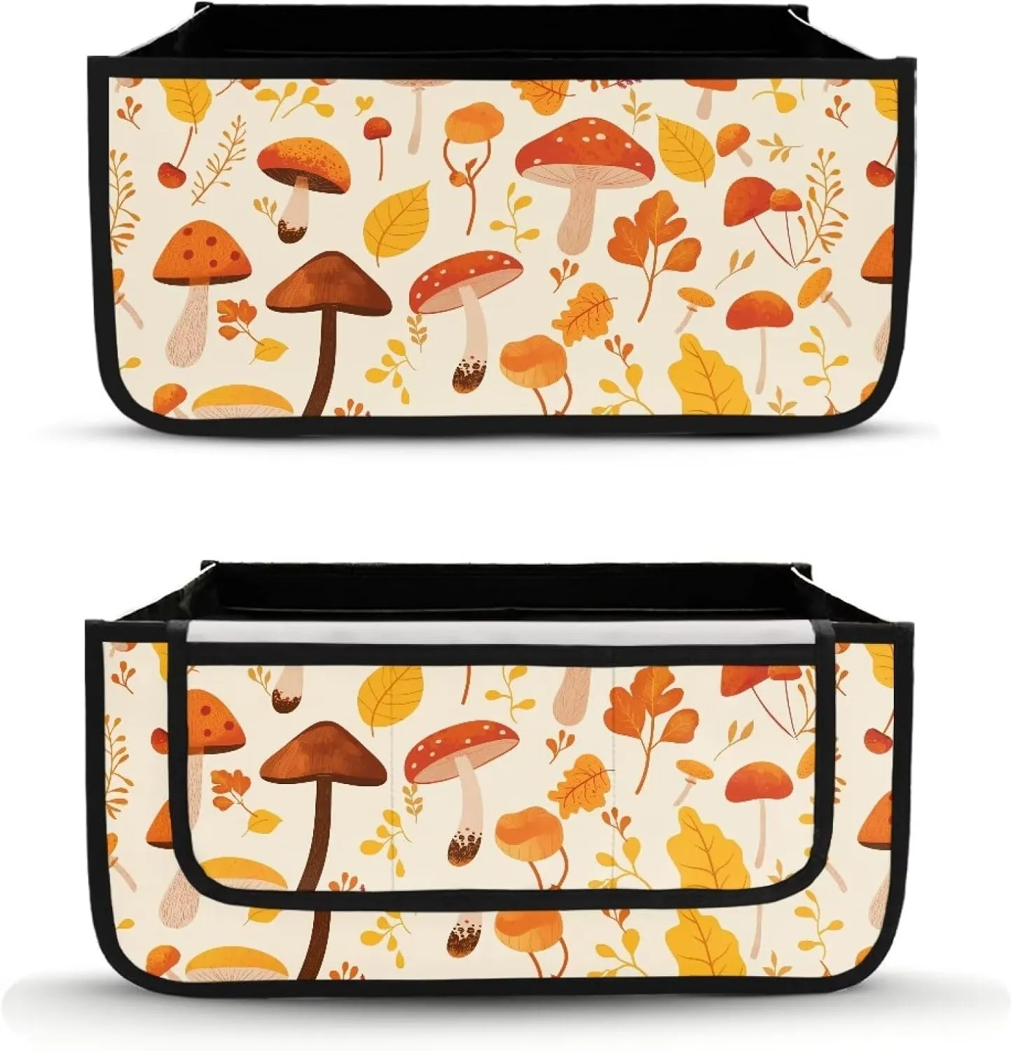 Cute Mushroom Rollator Bag with Storage Pockets Walker Basket Walker Accessories Walker Bags for Folding Walker for Elderly Gifts