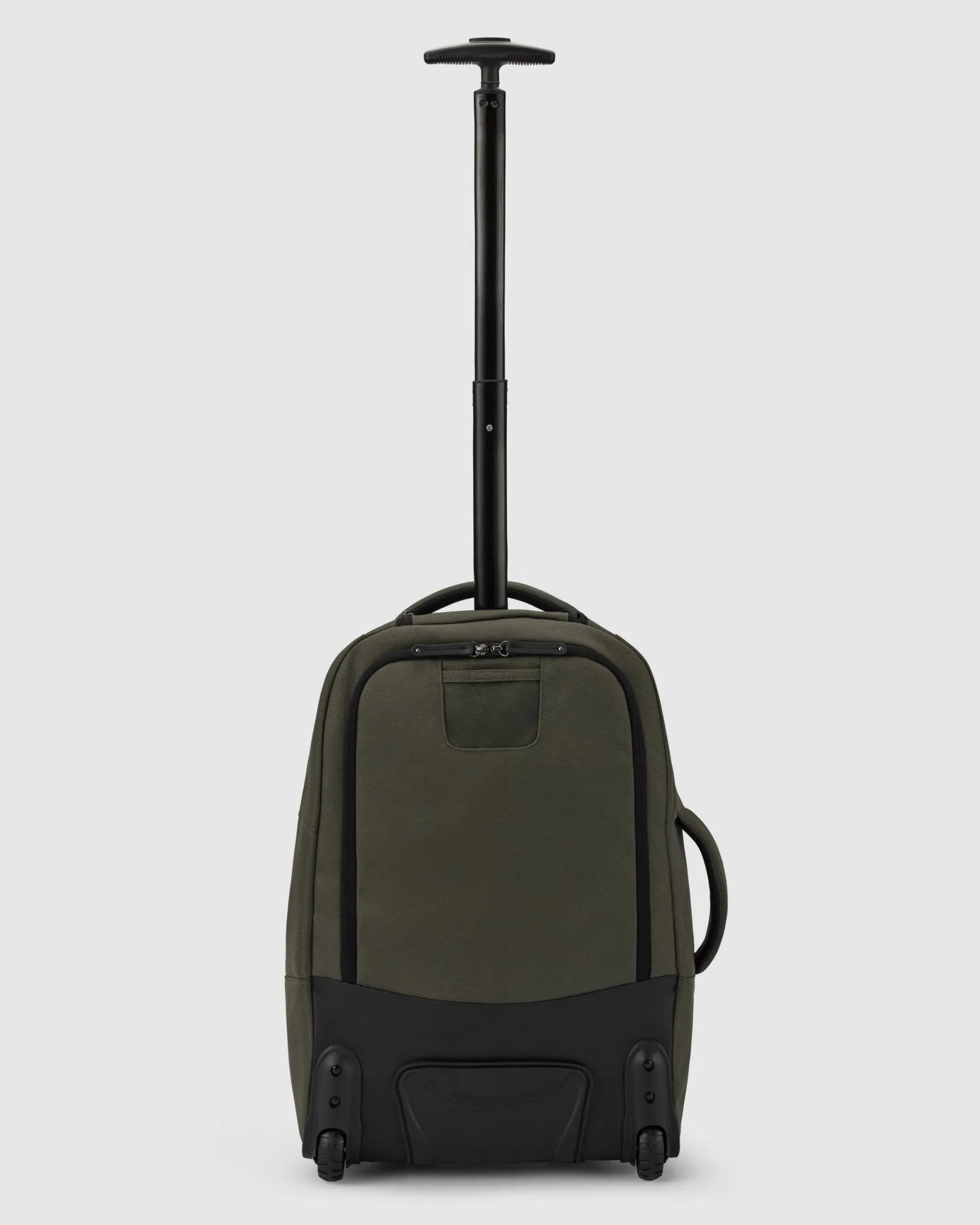Darley Wheeled Duffle Backpack - Olive Green