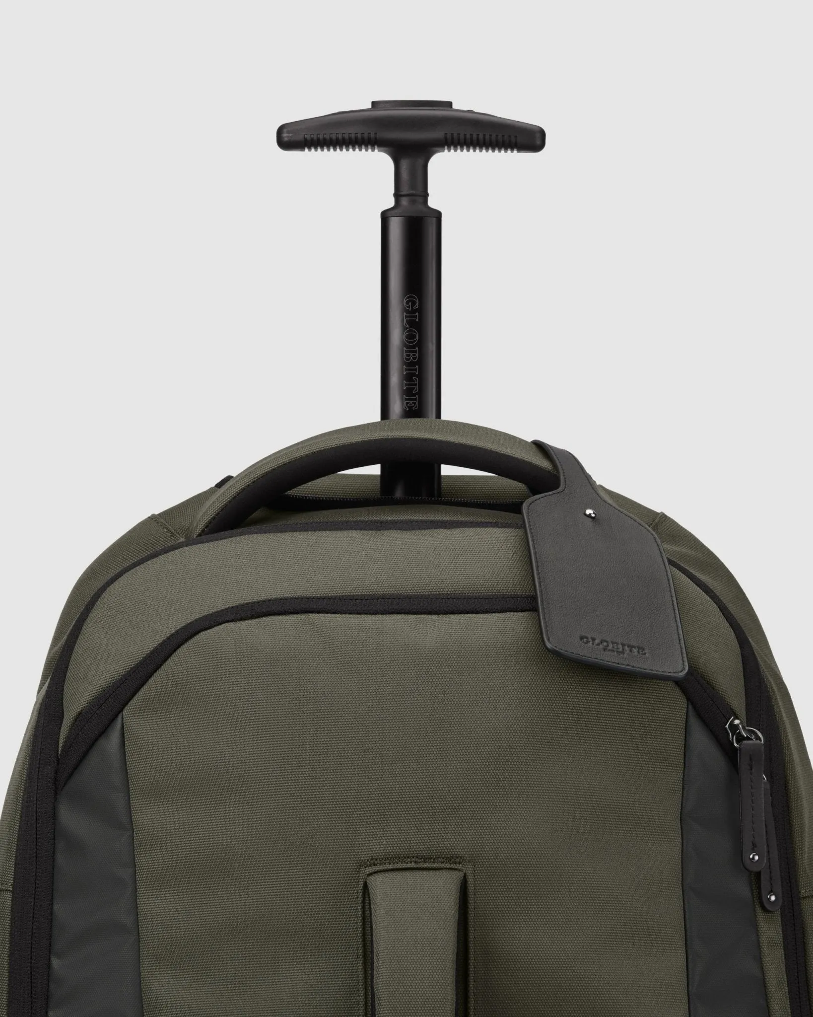 Darley Wheeled Duffle Backpack - Olive Green