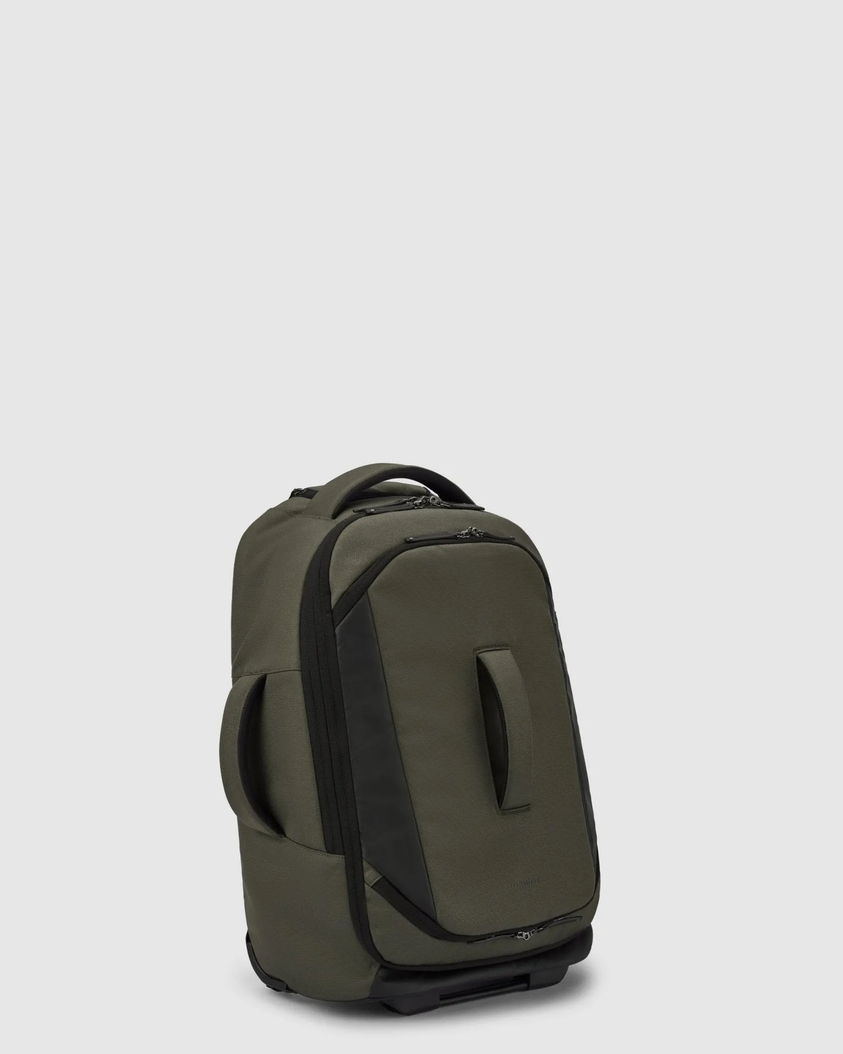 Darley Wheeled Duffle Backpack - Olive Green