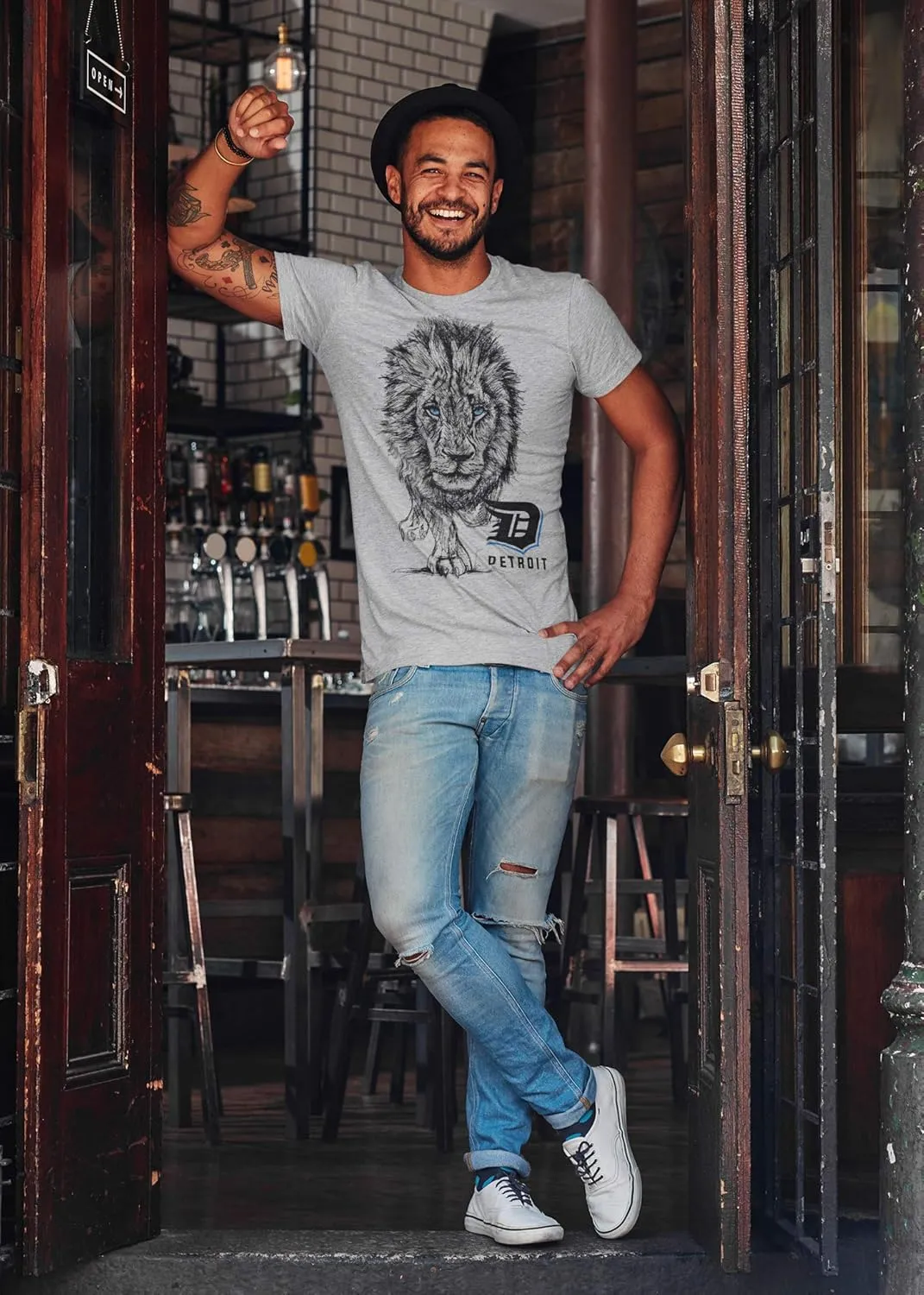 Detroit Shirts for Men by Detroit Rebels T-Shirt Brand. Motor City D Apparel.