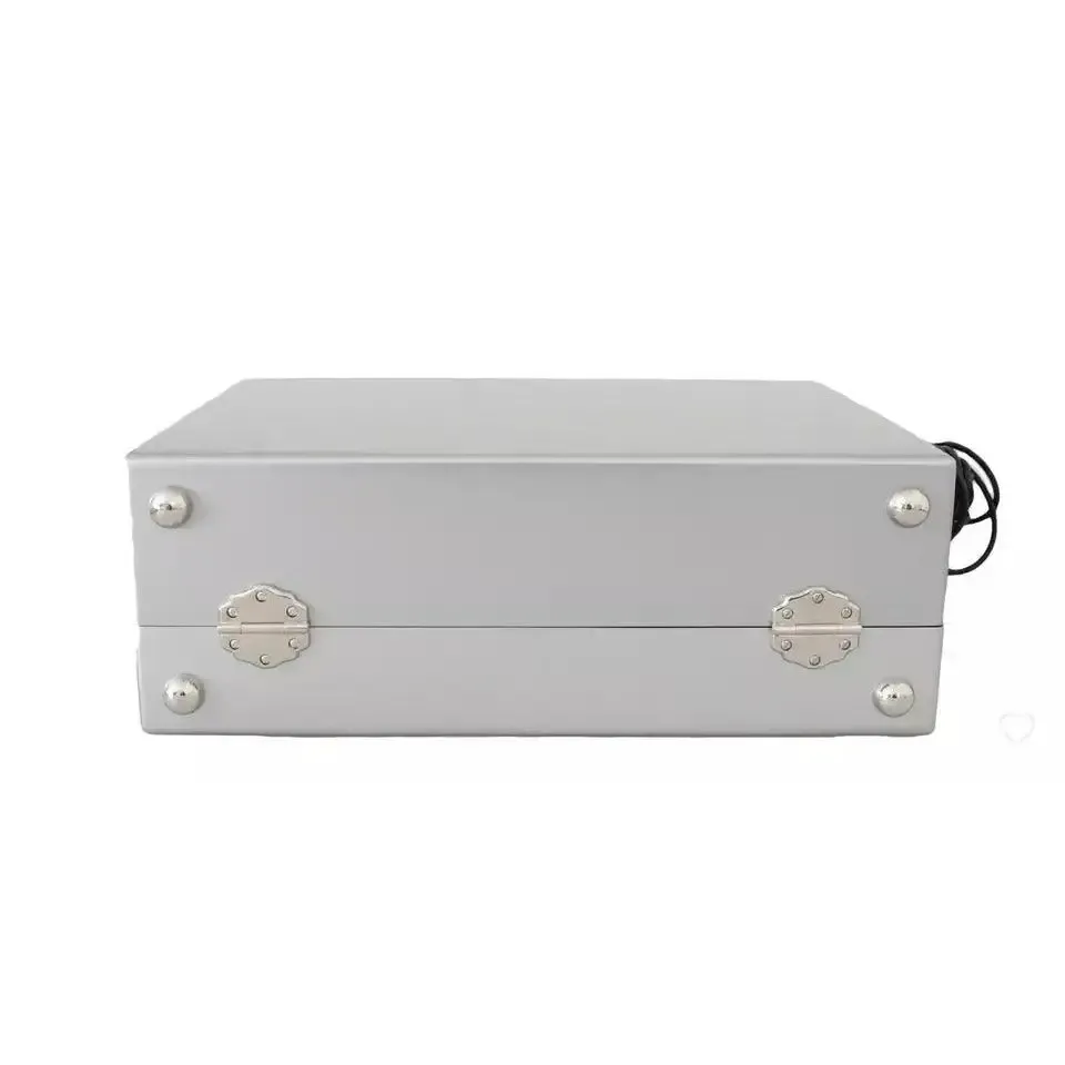 Dolce & Gabbana Silver Retro Radio Boombox Limited Edition Handmade Wood Bag