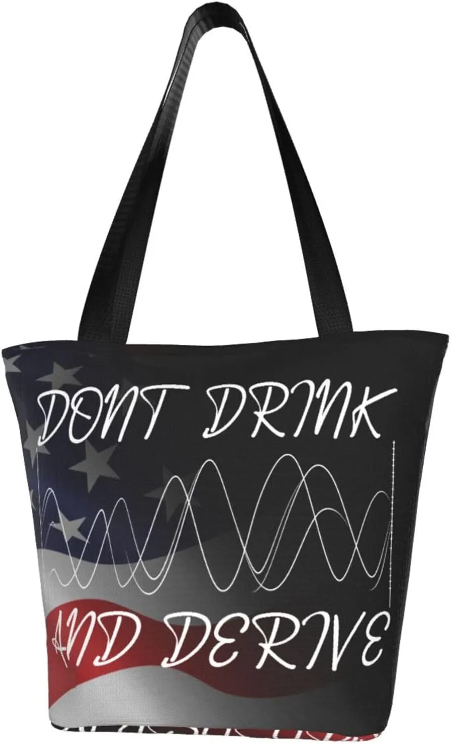 Dont Drink And Derive Fashion Shoulder Bag Large Capacity For Man Or Woman