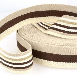 Double Sided Striped Webbing/Strapping, sold per 3 yards